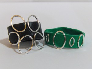 Black And Green Sugru Rings